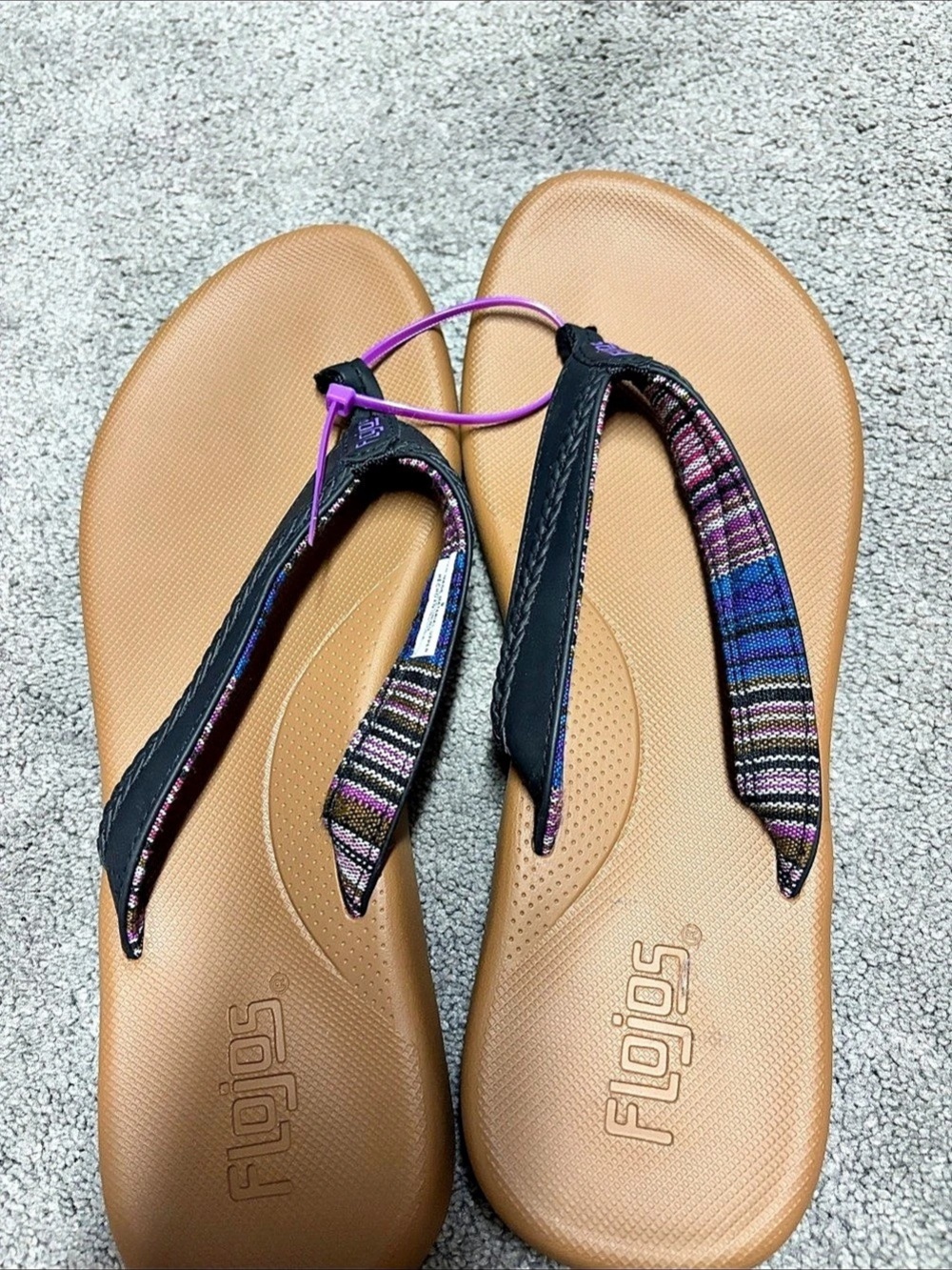 Flojos Sky Sandal Women's Strappy Sandals Brown & Black